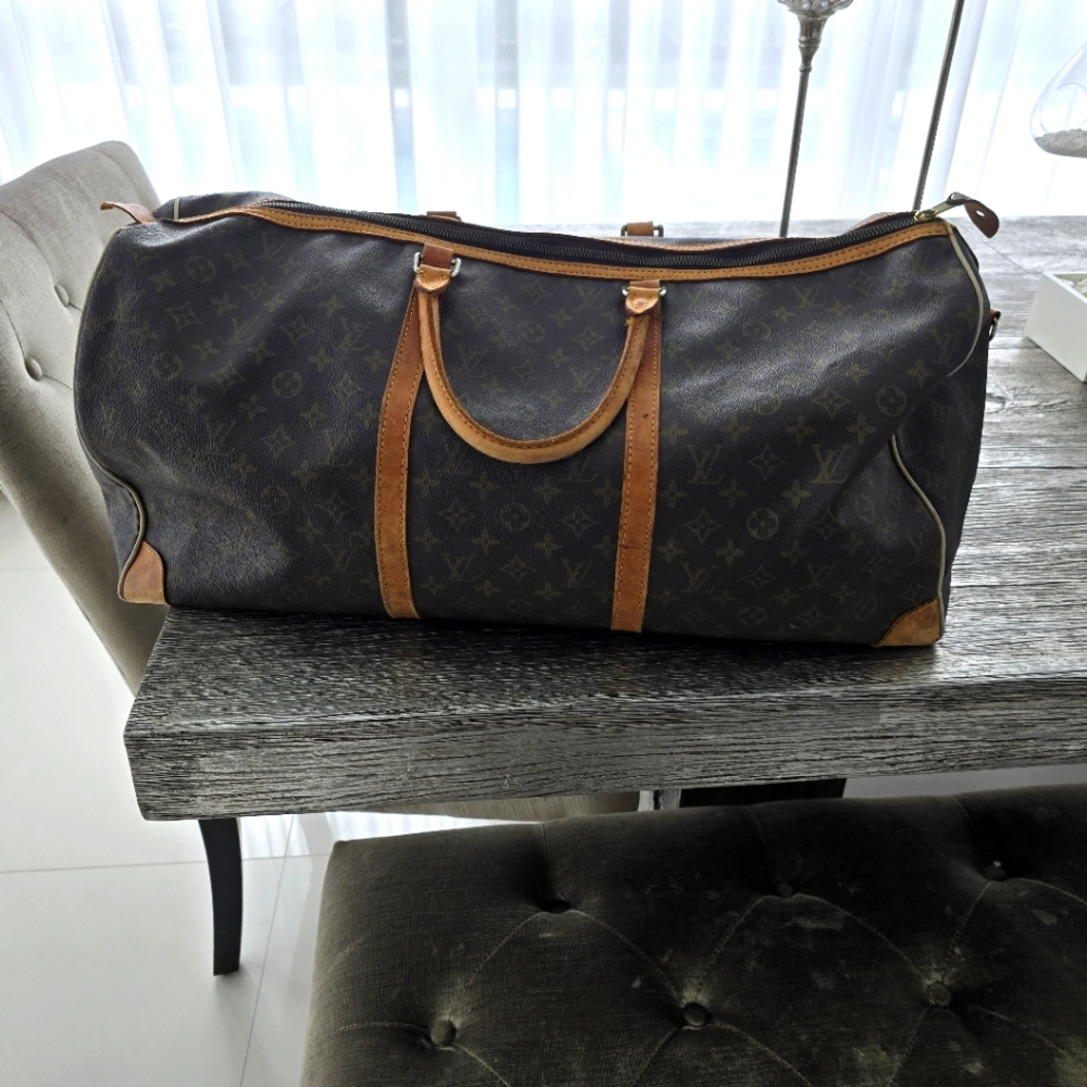 Louis Vuitton carry all, duffle bag
